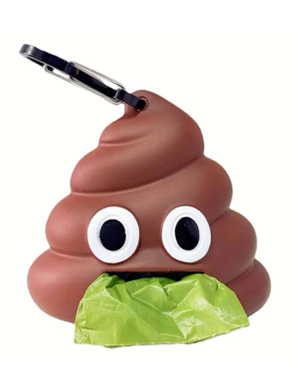 Dog Poop Bag Dispenser for Dog Leash Poop Shape Sturdy Holder